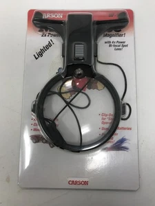Carson MagniFree Hands Free Lighted Magnifier Crafts Reading Sewing Hobby - Picture 1 of 1