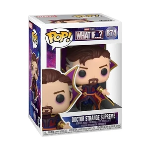 Funko Pop Marvel ¿Y si…? Figura Doctor Strange Supreme 874 - Imagen 1 de 2