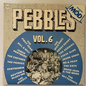 PEBBLES VOL 6 LP M- Fairies Junco Cheynes 1st Gear Erkey Grant 1979 BFD RECORDS - Picture 1 of 2