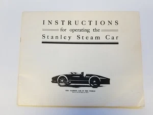 Stanley Steamer & Steam Cars Books & Booklets Lot Of 6 - Bild 1 von 24