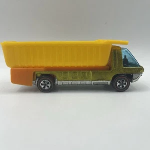 Vtg 1969 Hot Wheels Redlines The Heavyweights Dump Truck Green - Picture 1 of 7