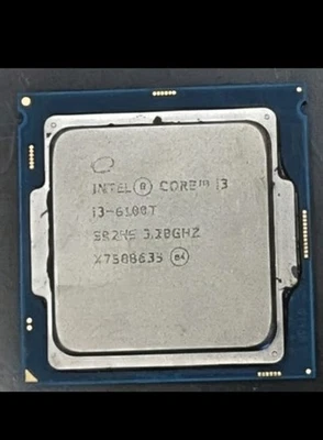 Intel Core i3-6100T 3.2 GHz LGA 1151 Desktop CPU Processor SR2HE & Fan :) - Image 1 of 4