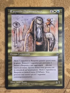 Rasputin Dreamweaver Italian Legends Rare MtG Magic Reserved List NM Vintage - Picture 1 of 7
