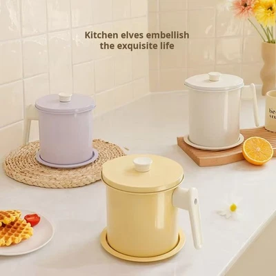 Anti-Leakage Grease Separator Stainless Steel Strainer  Household - Image 1 of 4