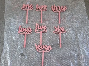 Table Number Stands for Wedding - Picture 1 of 1