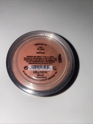 Bare Minerals Velvet Blush Full Size RARE .85g Sealed Bare Escentuals - Image 1 of 3