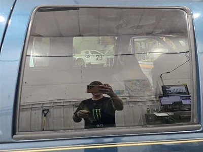 Passenger Rear Door Glass Crew Cab Fits 92-00 CHEVROLET 3500 PICKUP 594366 Foto 1 de 4