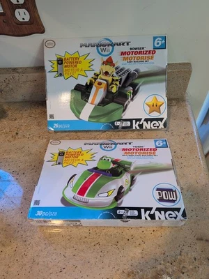 K'NEX Nintendo Bowser y Yoshi Paquete Motorizado Kart Juegos de Construcción 26 PC ¡RARO! Foto 1 de 4
