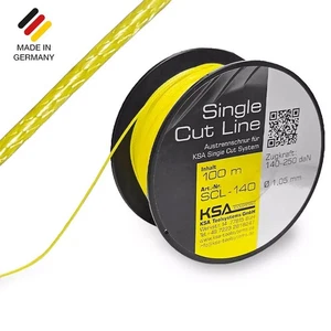 Autoglas Trennschnur gewachst 100m Ausglas Schnur Austrennfaden 250 daN 1,05 mm - Bild 1 von 7