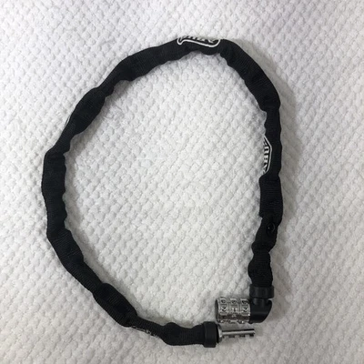 ABUS Web Chain Lock 1200 Combination: 110cm, Black Bike Bicycle Moped Motorcycle - Image 1 of 4