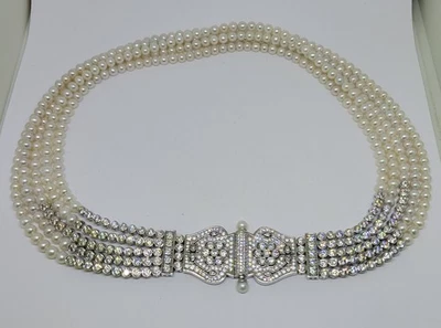 QVC Smithsonian Institution Collection 限量版邓恩珍珠项链 — 第 1/4 张图片