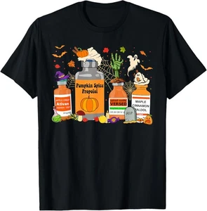 RAR! Pumpkin Spice Propofol Ativan Versed Haldol Halloween Krankenschwester T-Shirt - Bild 1 von 1