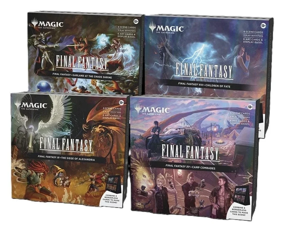 Magic The Gathering: Final Fantasy Scene Box Bundle Set of 4 BRAND NEW, SEALED - Image 1 of 1