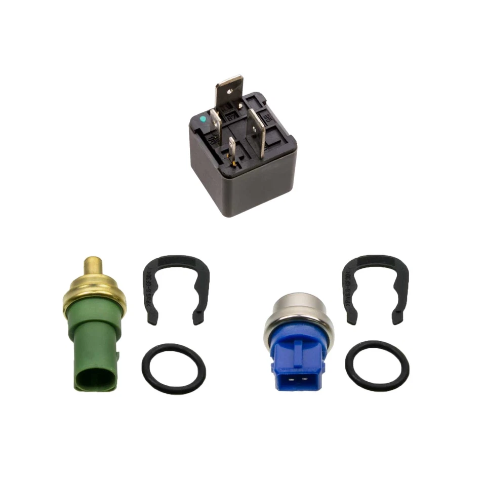 Vorglührelais + 2 x Kühlmitteltemperaturgeber G62 für 2.5 TDI VW Transporter Bus - Bild 1 von 1