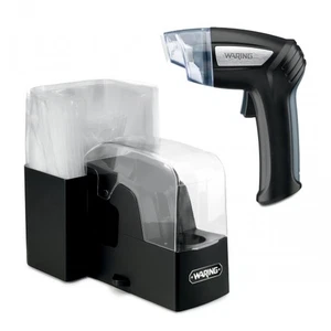 Vacuum Seal Waring Commercial Pistol Vac WVS50 Cordless Rechargeable Foodservice - Picture 1 of 19