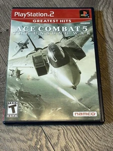 Ace Combat 5: The Unsung War (Sony PlayStation 2, PS2 2004) Greatest Hits TESTED - Picture 1 of 7