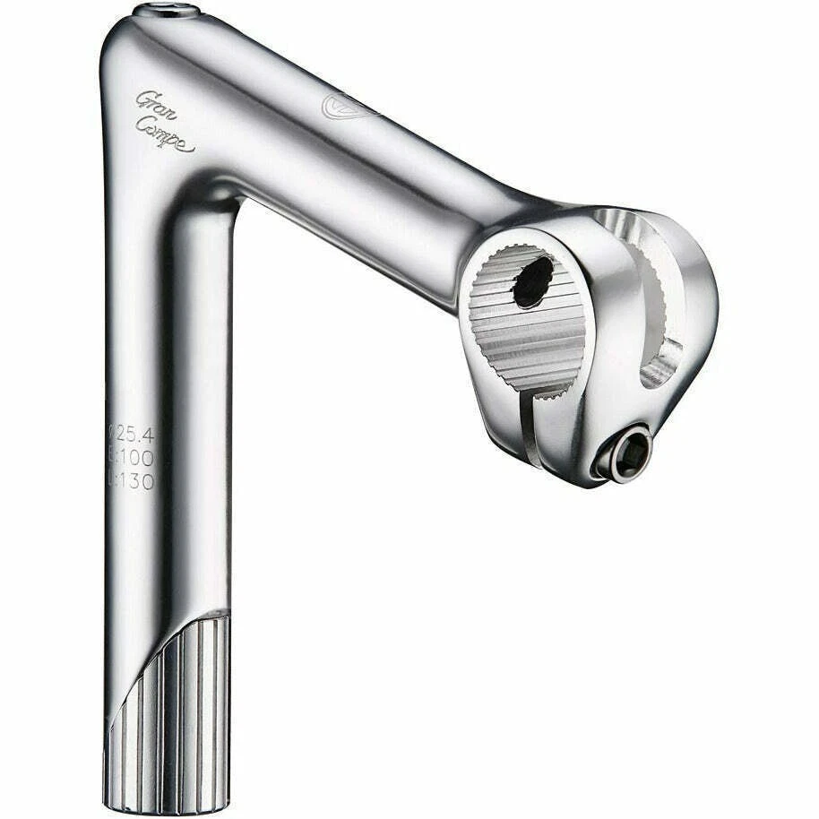 Dia-Compe Bicycle ENE Hole-In Stem polished aluminium - length 100mm - Image 1 of 1