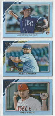 2022 TOPPS GALLERY RAINBOW FOIL UPICK TROUT YORDAN BANKS WILLIAMS POSEY PENA RC - Image 1 of 4