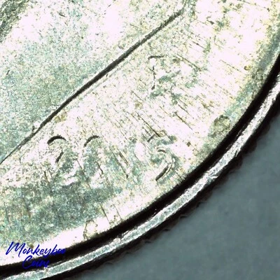 2015 P Roosevelt Dime - Die Deterioration Radial Flow Lines - Rare Error Coin - Image 1 of 4