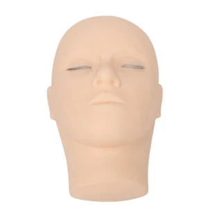 3 Layers Safe Soft Silicone High Simulation Makeup Practice Head For Face Ma FBH - Picture 1 of 23
