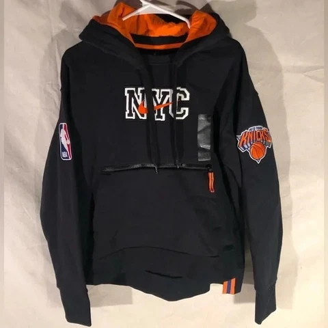 Nike Women's NYC NBA Patch Hoodie Size Large Cover