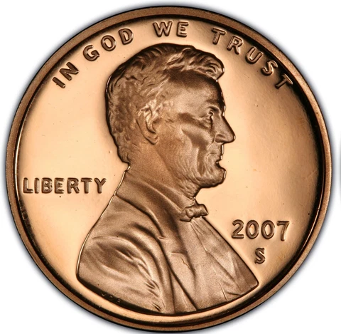 GEM PROOF 2007-S Lincoln Memorial Cent San Francisco DEEP CAMEO -BUY MORE & SAVE Cover