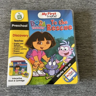 LeapFrog Dora the Explorer To The Rescue My First LeapPad Good Condition - Image 1 of 4