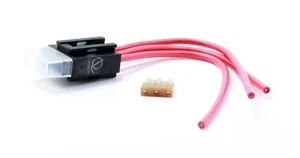 Capped Splash Proof ATL Micro3 fuse Holder 14AWG Gauge + 5A Fuse Car Boat marine - Picture 1 of 9