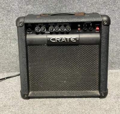 Amplificador de Guitarra Eléctrica Crate GT-15 🎸 Controlador Ecualizador 15W 120V ✅ Foto 1 de 4