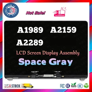 13" Gray for MacBook Pro A1989 2018 2019 Retina LCD Screen Display Assembly A++ - Picture 1 of 4