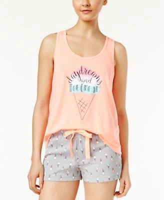 Jenni Keyhole-Back Pajama Tank Top Fair peach Ice Cream XXL - Image 1 of 1