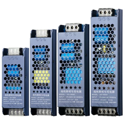 240V to 12/24V Regulated Switch Power Supply LED DC Driver Switching Transformer - Image 1 of 4