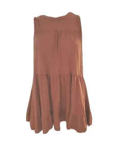 Anthropologie ärmelloses rosa Tyrie Triangel Lagenlook Top Gr. Small neu - Bild 1 von 9