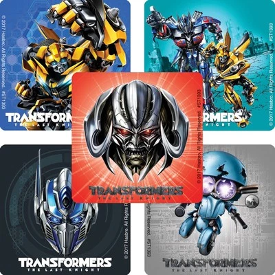 Transformers Stickers x 5 - The Last Knight Transformers Birthday Party Favours — 第 1/4 张图片
