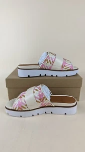 Gentle Souls Lavern Strap Slide Platform Sandal Womens 8.5 M Pink Shoes $189 NWB - Picture 1 of 9