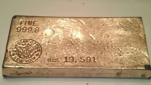 Vintage 22k gold plated Replica of Gold Brick Held at Fort Knox, Kentucky - Picture 1 of 3