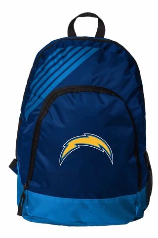 LA Los Angeles Chargers BackPack Back Pack Book Sports Gym Bag NEW Border Stripe Cover