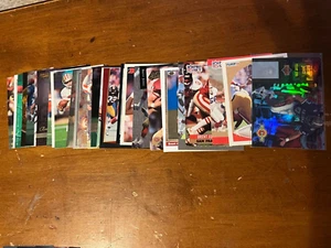 Lot of 33 Brent Jones football cards San Francisco 49ers Santa Clara RCs, insert - Picture 1 of 1