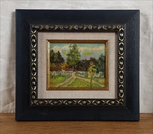 Original oil painting, Ukrainian artist, Landscape, Green Landscape - Bild 1 von 7