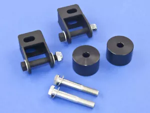 Black Front 2.5" Lift Kit With Shock Extender F-250 F-350 05-07 4WD - Foto 1 di 1