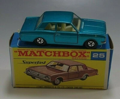 MATCHBOX LESNEY SUPERFAST FORD CORTINA G.T. #25 ENGLAND VG CONDITION - Image 1 of 4
