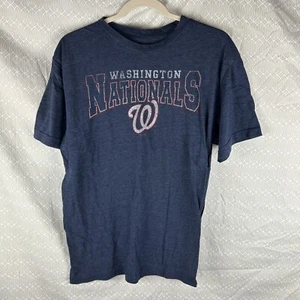 Washington Nationals T-Shirt Mens Size Large Gray 2019 World Series Champs Tee - Photo 1 sur 4
