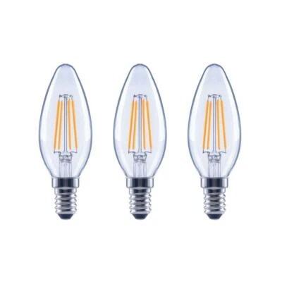 EcoSmart 40W LED Candelabra-Soft White Dimmable-3 bulbs/pack 1001757786 - Image 1 of 2