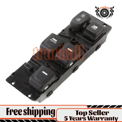 Interruptor de ventana maestra lateral izquierda para Hyundai Veloster 2012-2017 935702V000 Foto 1 de 4