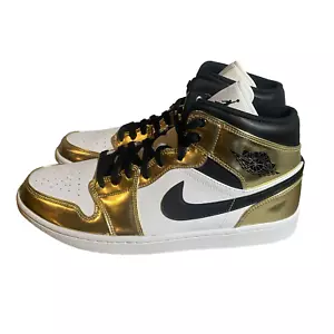 Nike Jordan 1 Mid SE Metallic Gold 2020, Größe 11,5, DC1419-700 (R) - Bild 1 von 9