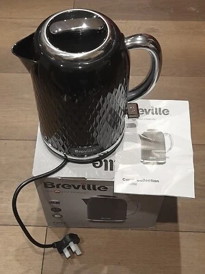 Breville Curve Collection Black Gloss Jug Kettle - Image 1 of 4