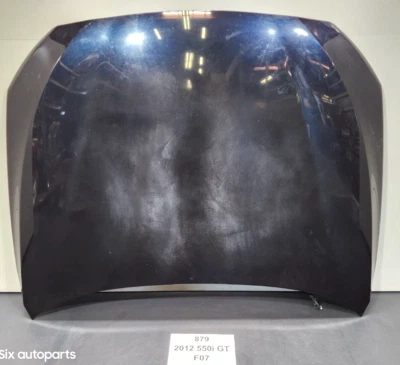 ✅ 10-17 OEM BMW F07 535 550 GT Hood Bonnet Panel Shell Black 416 NOTE* - Image 1 of 4