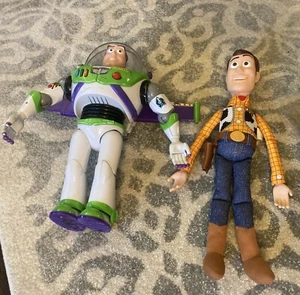 Thinkway Toys Disney Pixar Toy Story Buzz Lightyear Sheriff Woody *Talking* Toys - Picture 1 of 12