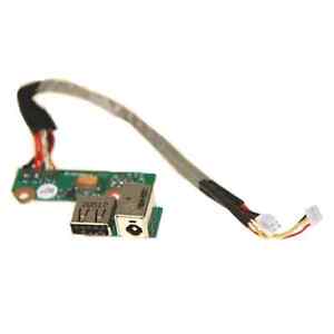 AC DC Power Jack Board Harness FOR HP Pavilion DV6000 USB DDAT8APB2003807 65W