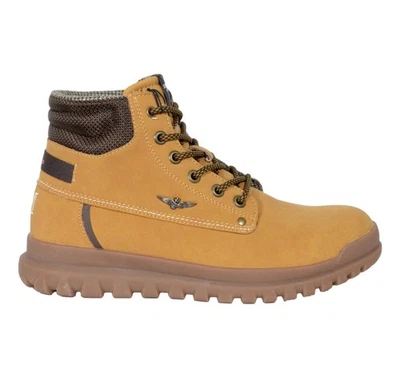 AERONAUTICA MILITARE Stivaletto Uomo Pelle Scamosciata SC0317 Colore Chiaro - Изображение 1 из 4